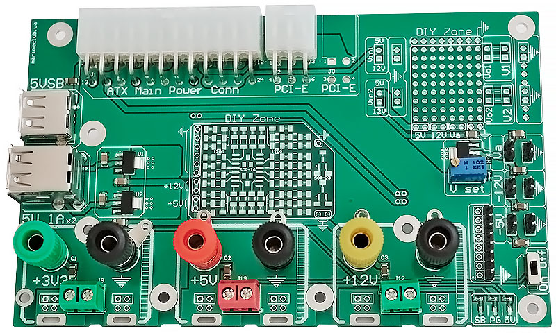 ������� ����� ������� ATX (Power Supply Breakout Board)